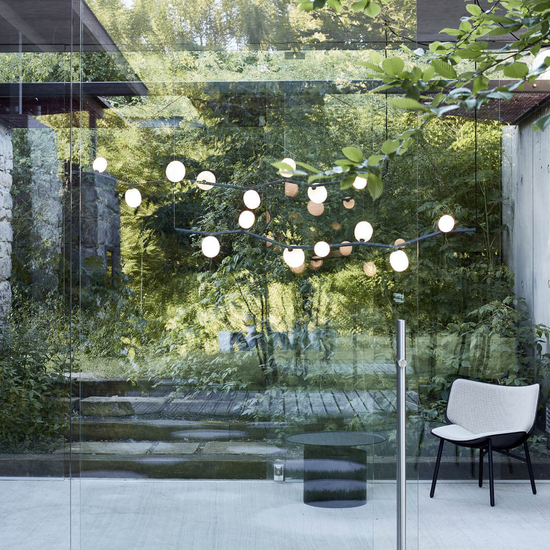 Bariven Suspension Horizontale Verre Moderne-Cielum
