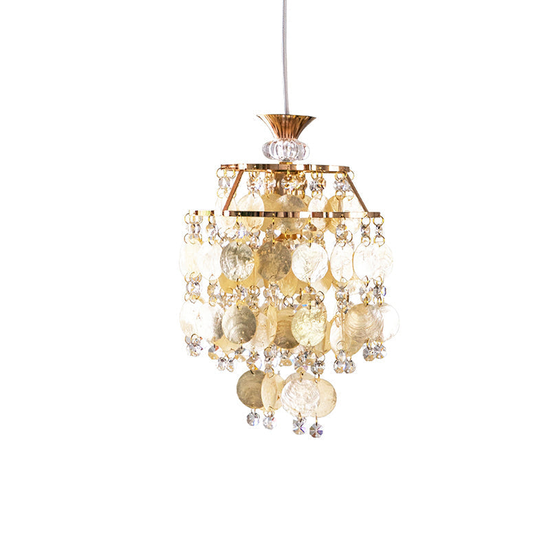 Size and dimensions of the Katinka Pendant Light: Dia 20cm x H 25cm.