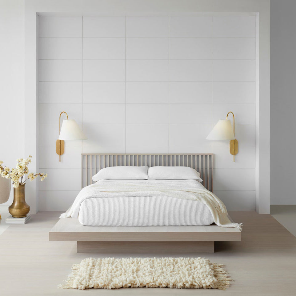 Quinelise Applique Murale Laiton Tissu Minimaliste Moderne