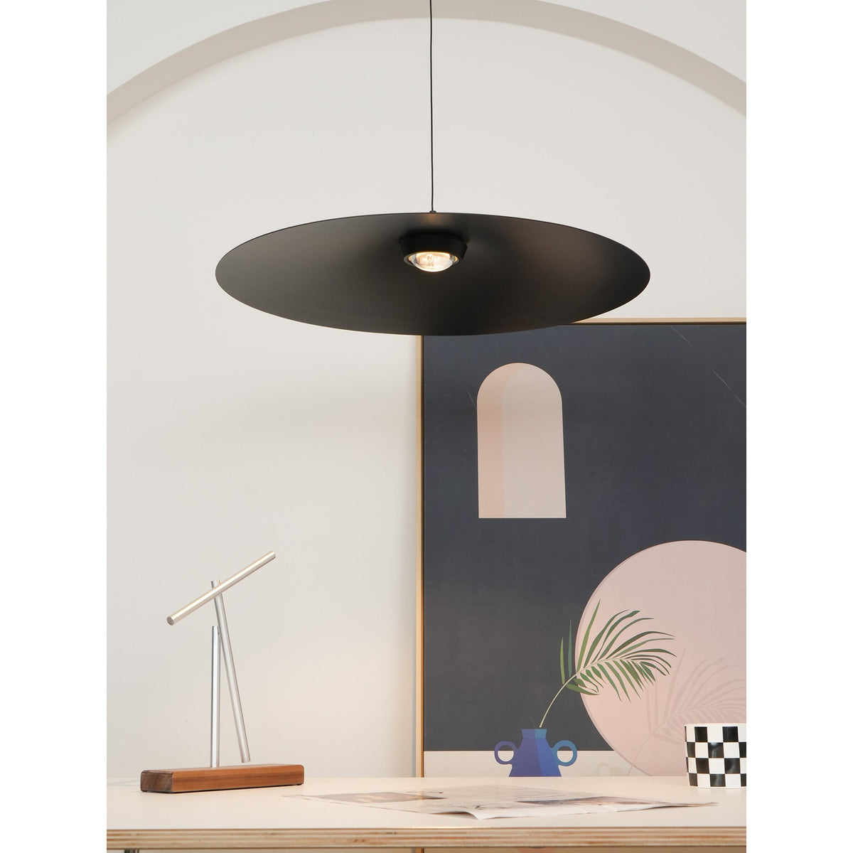Noxivar Suspension Métal Minimaliste Moderne-Cielum