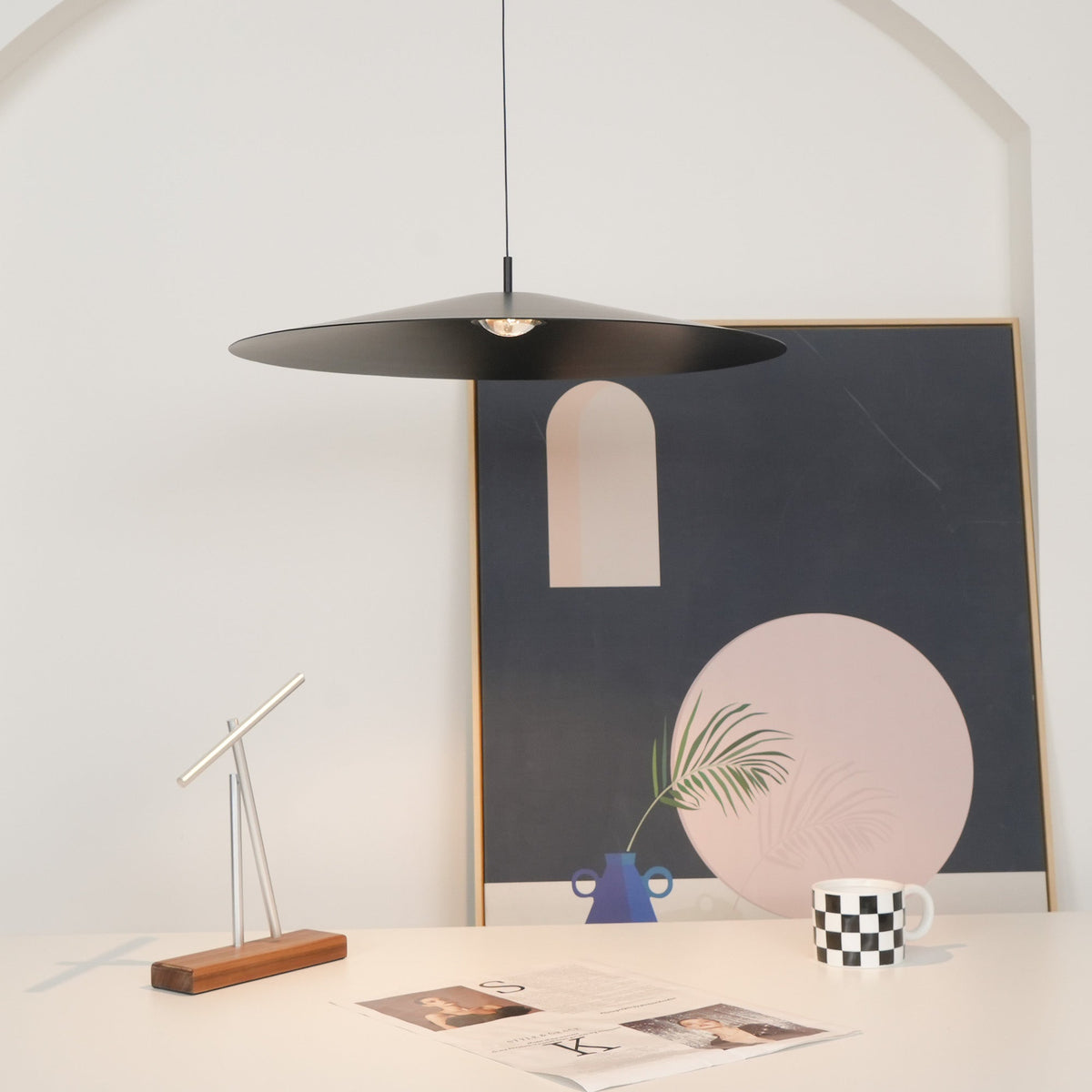 Noxivar Suspension Métal Minimaliste Moderne-Cielum