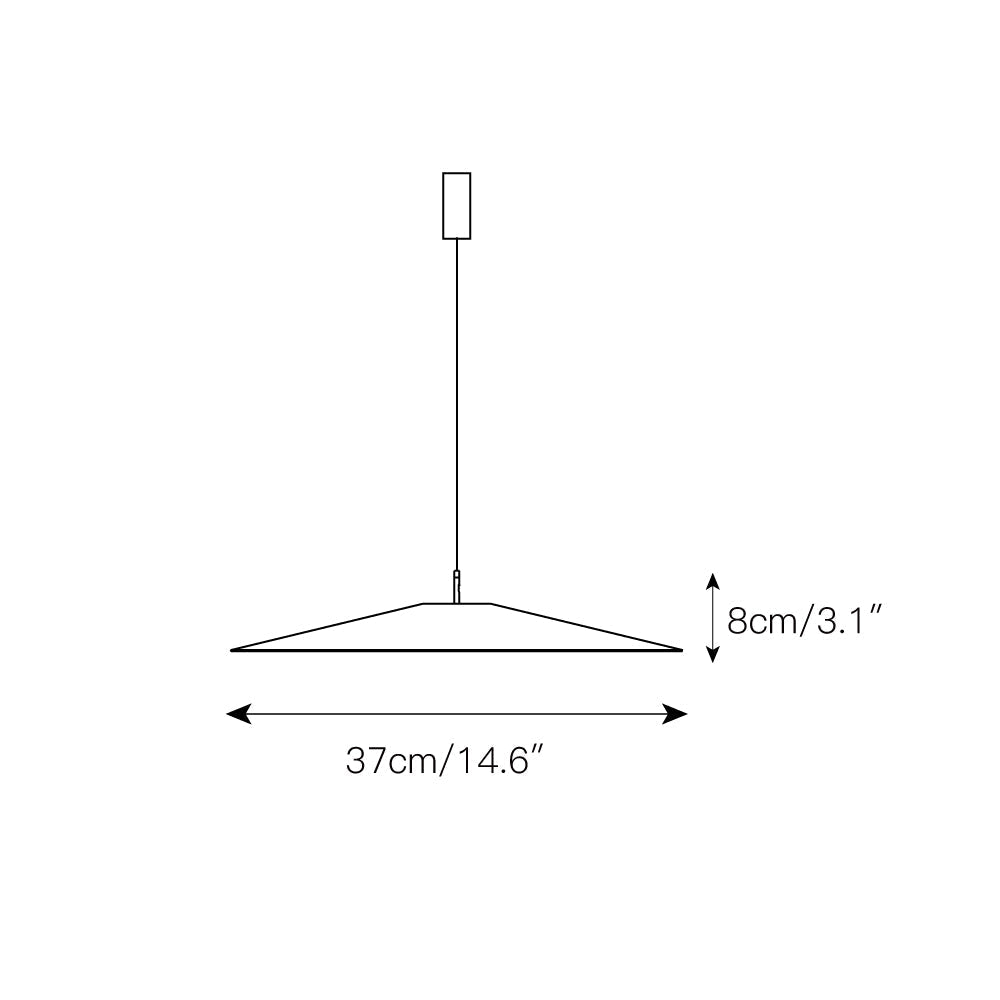 Noxivar Suspension Métal Minimaliste Moderne-Cielum