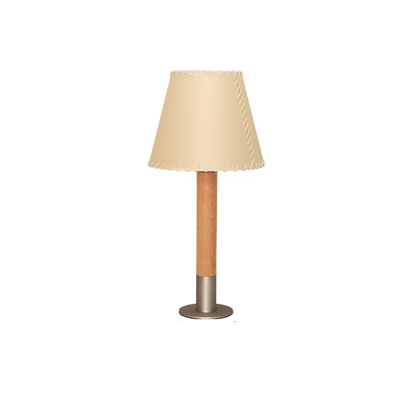Full view of the Kove Parchment Table Lamp on a plain white background.