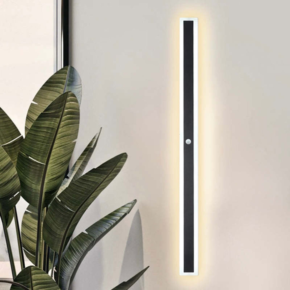 Rivin Moderne LED Applique Murale Extérieure Noir-Cielum