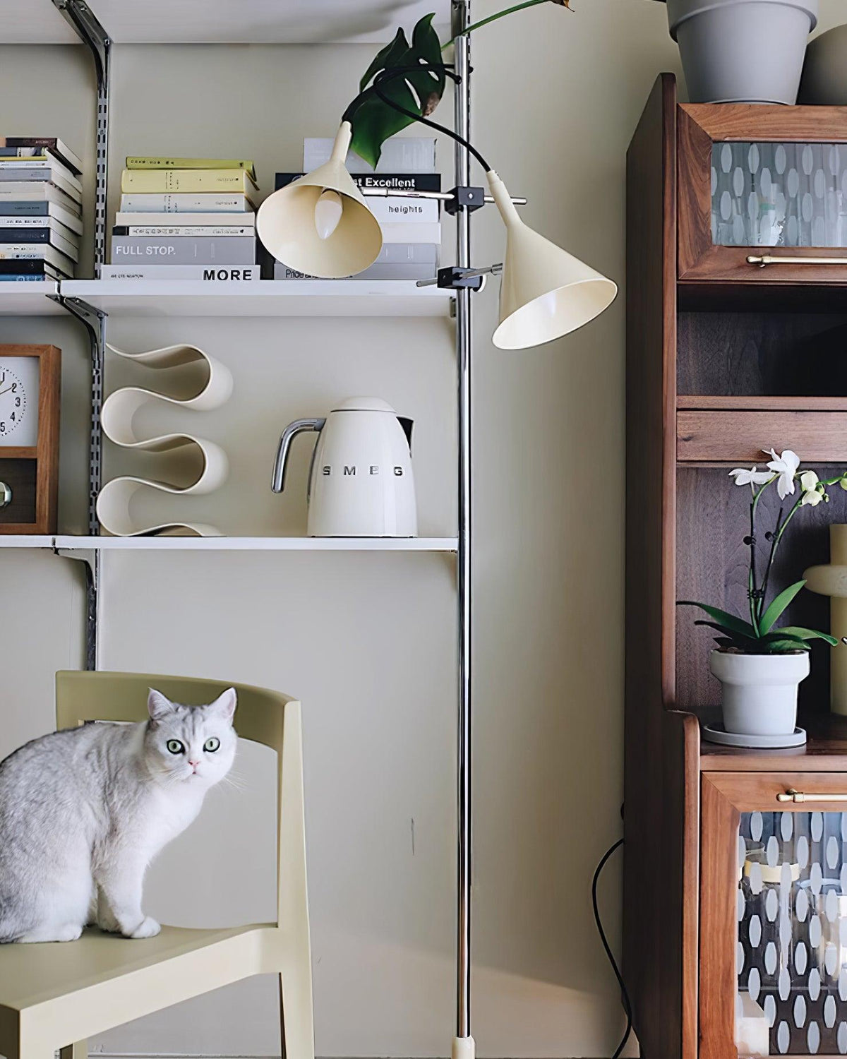 Lampadaire en Laiton
