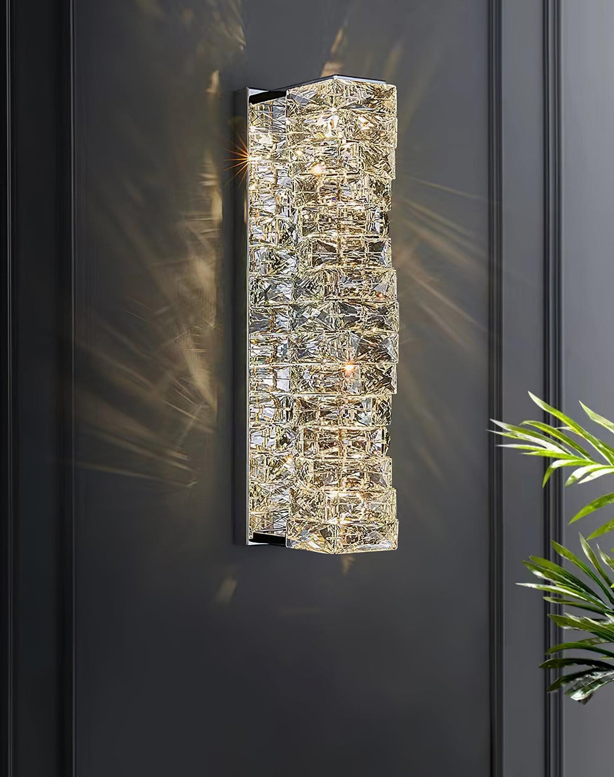 Tevelo Applique Murale Cristal de Luxe Postmoderne-Cielum
