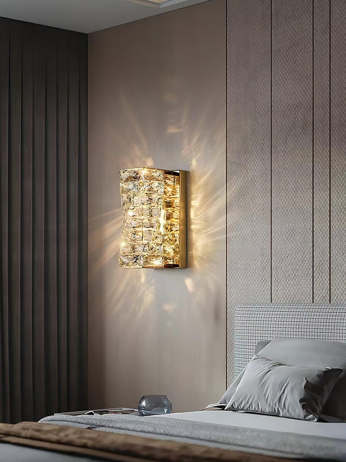 Tevelo Applique Murale Cristal de Luxe Postmoderne-Cielum