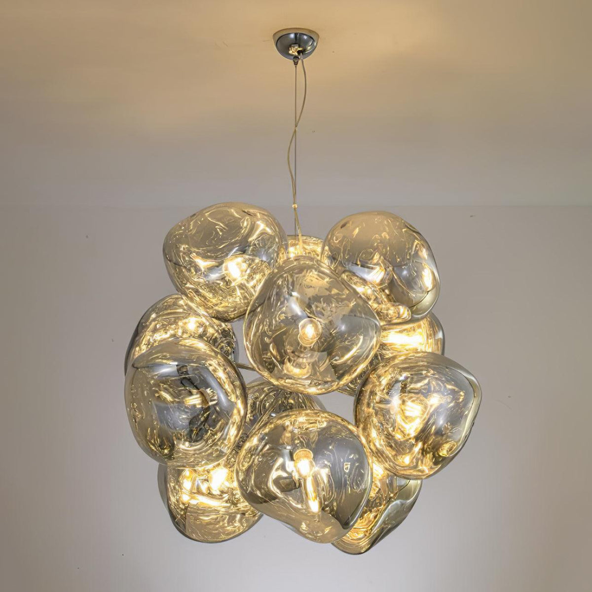 Esola Cluster Glass Pendant Light-Neutral Decor
