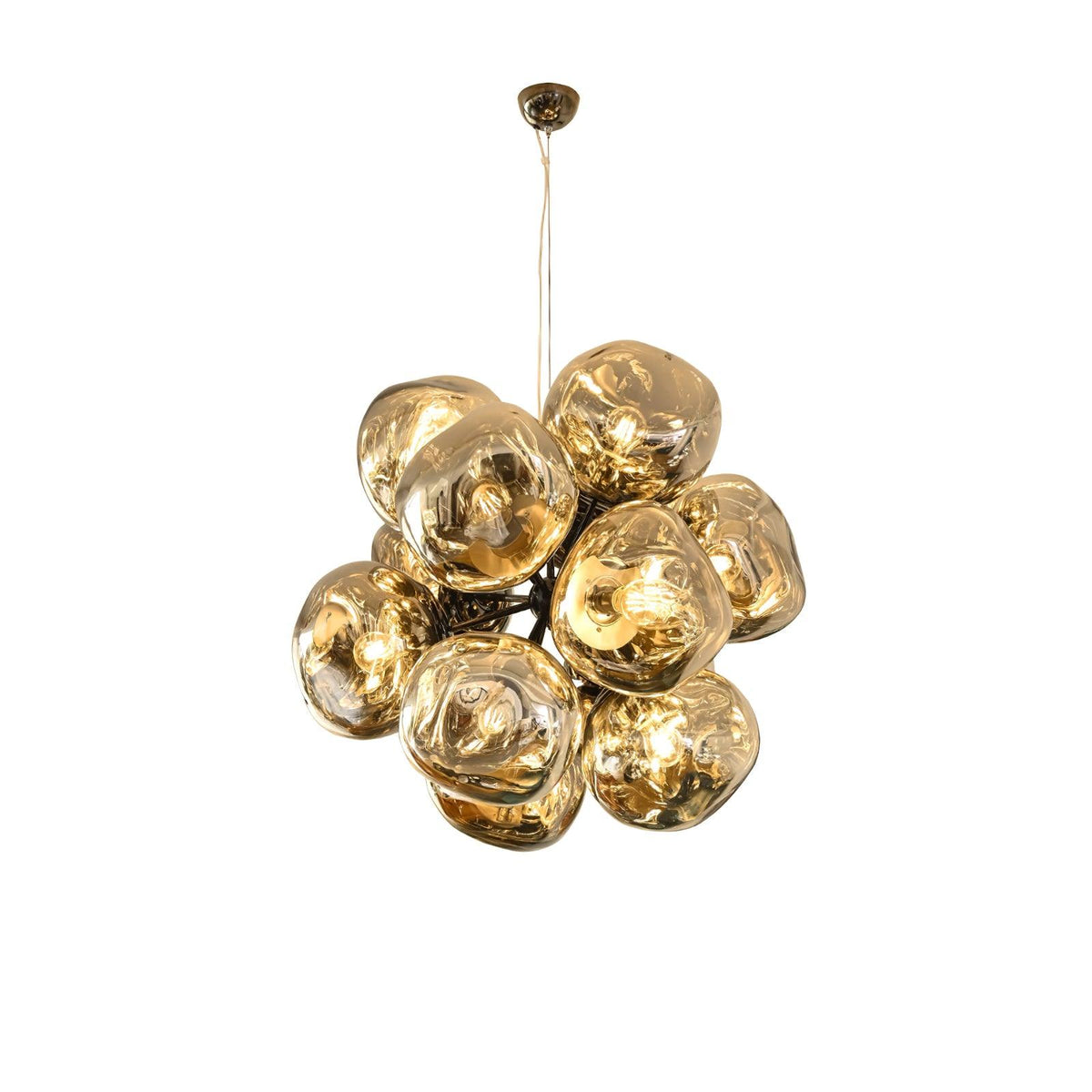 Esola Cluster Glass Pendant Light-Neutral Decor