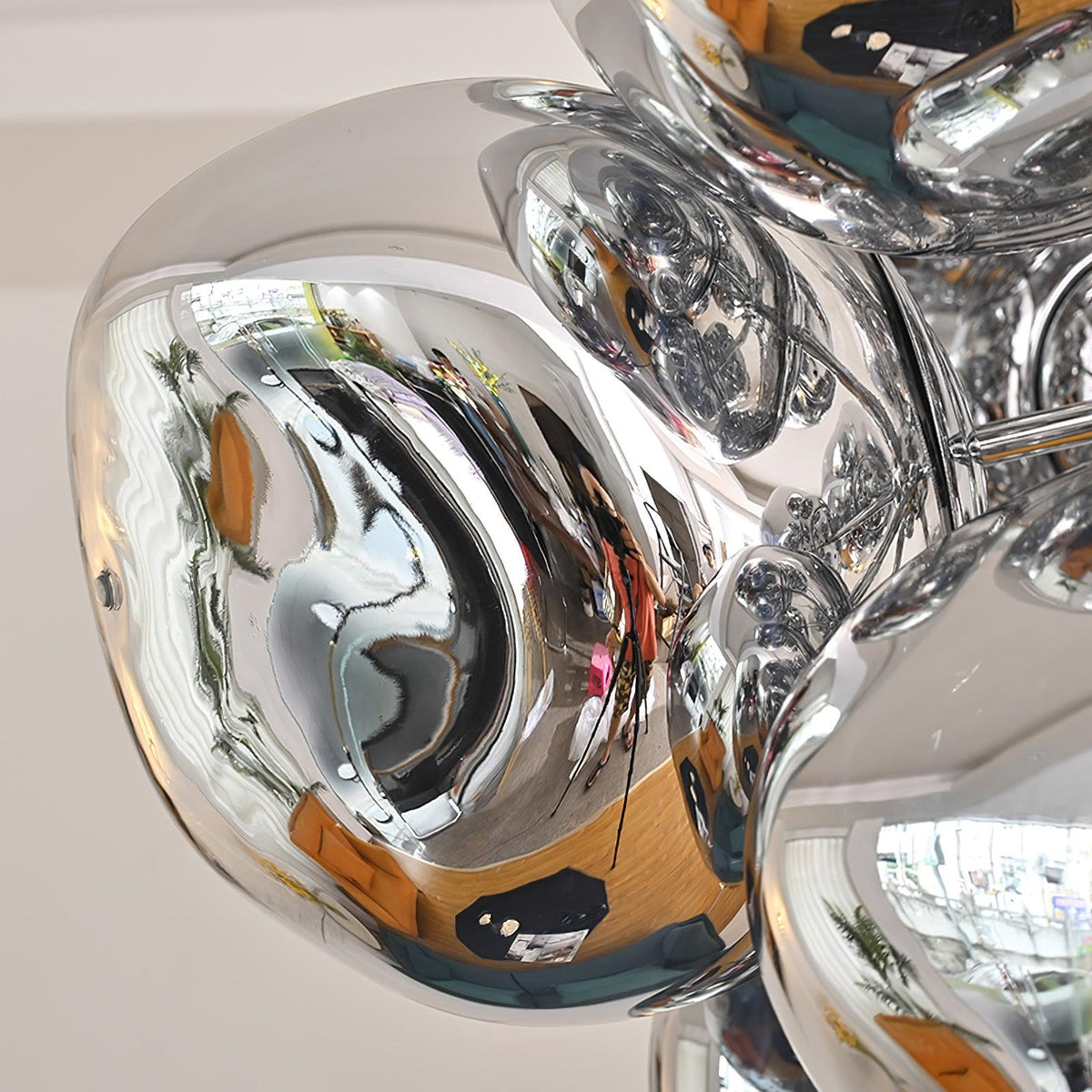 Esola Cluster Glass Pendant Light-Neutral Decor