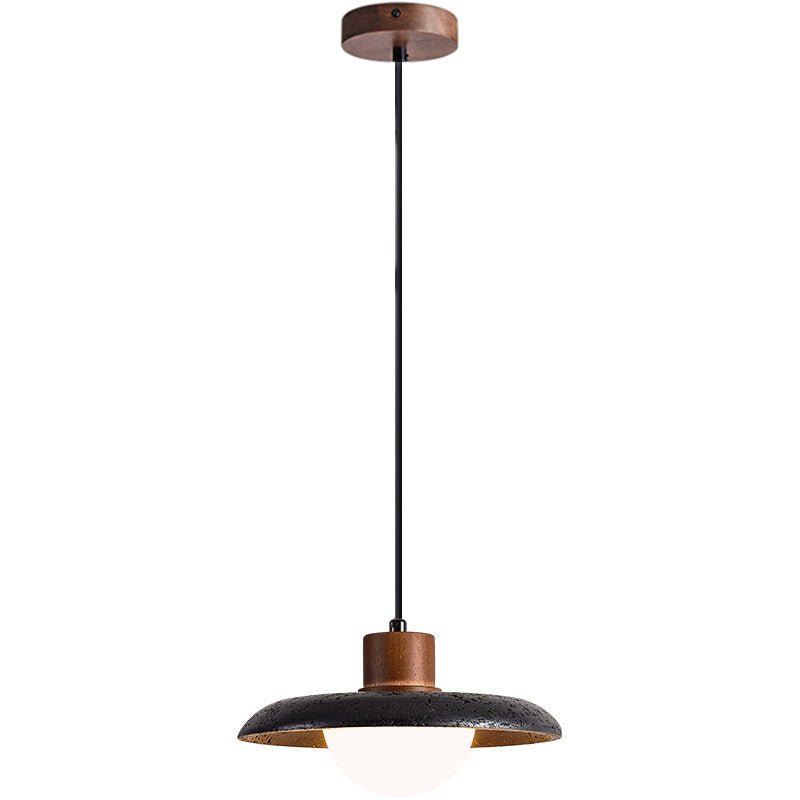 Podve Noir Travertin Suspension Minimaliste