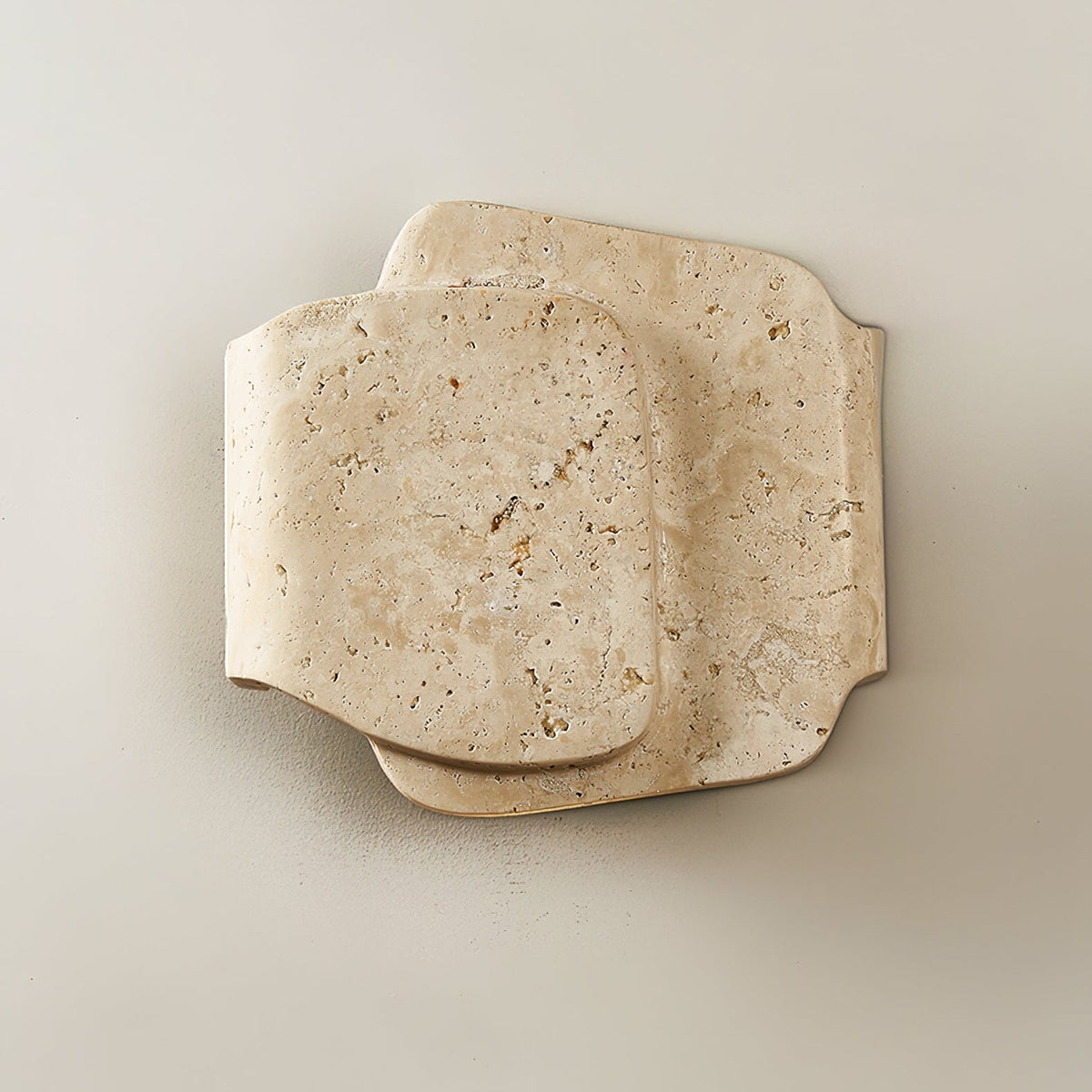 Qirven Applique Murale en Travertin