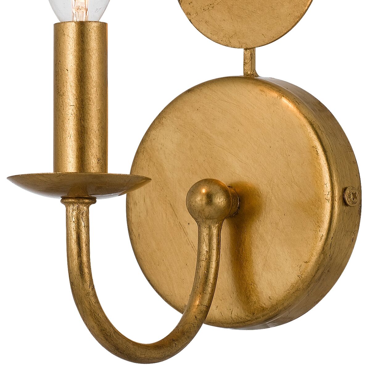Linanne Lampe Murale en Métal Laiton Premium Traditionnel