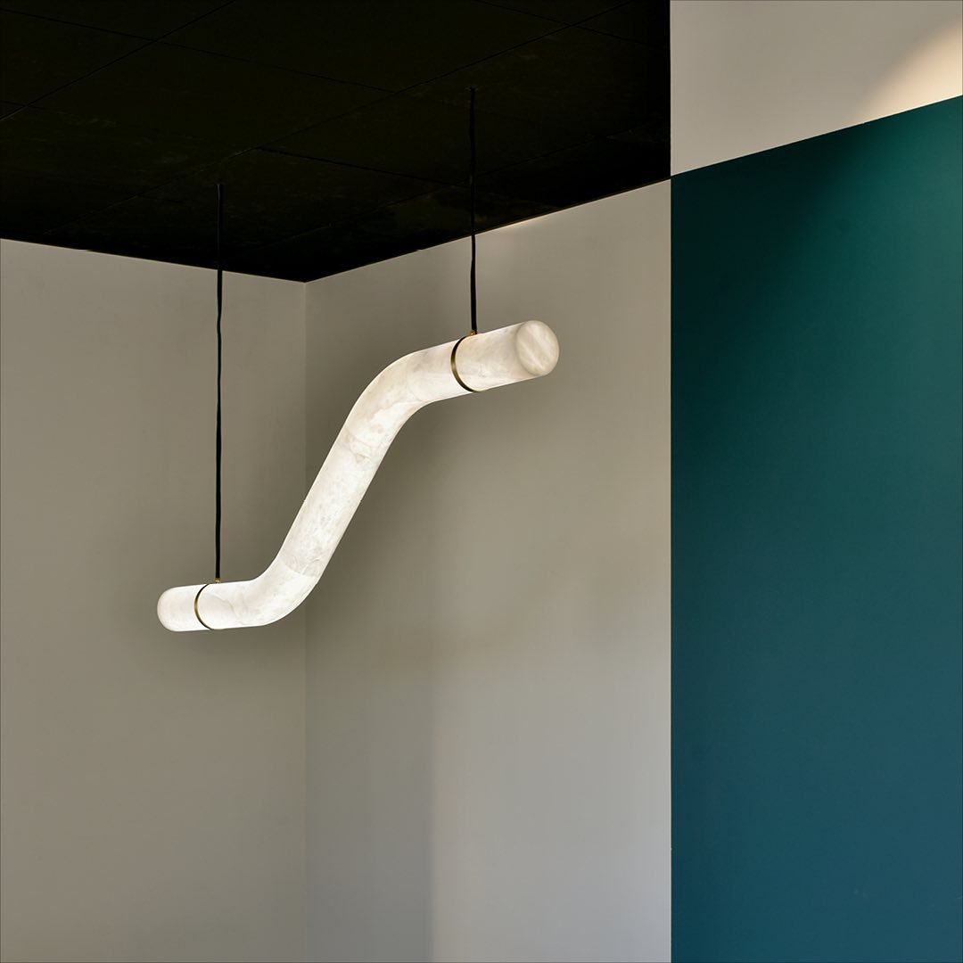 Suspension Alabâtre Minimaliste Premium Élégance Errina