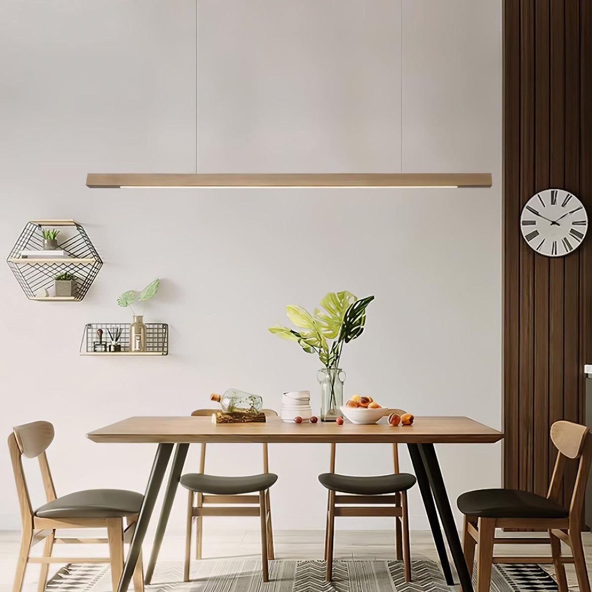 Virevon Suspension Linéaire Design en Bois-Cielum