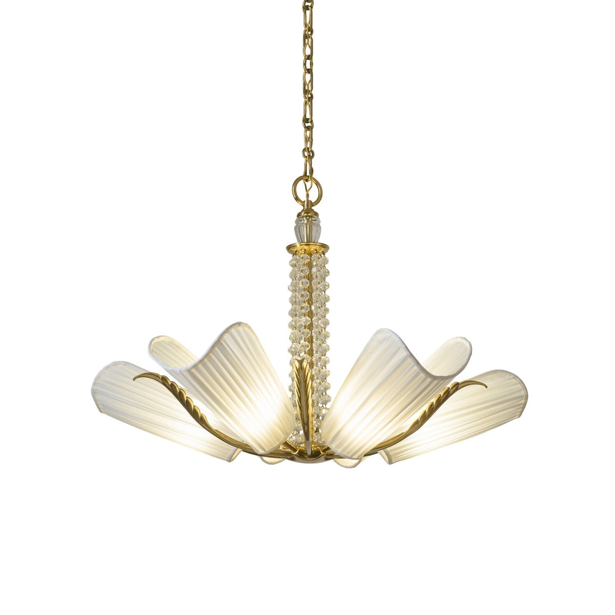 Adrella Lustre en Cristal et Tissu à Créativité Individuelle