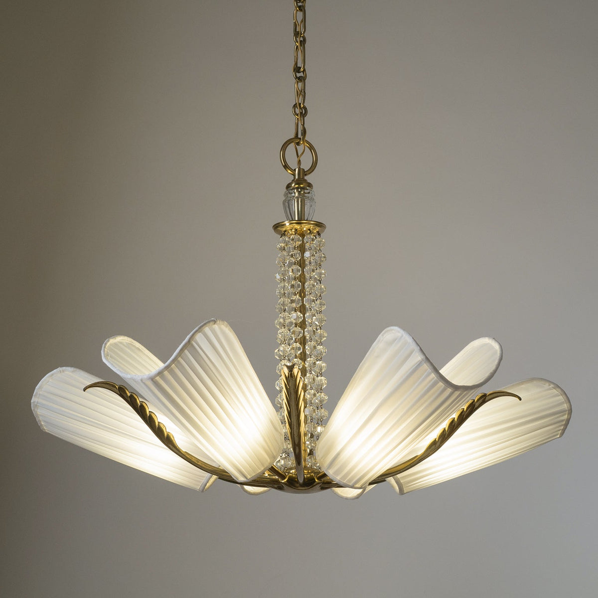 Adrella Lustre en Cristal et Tissu à Créativité Individuelle