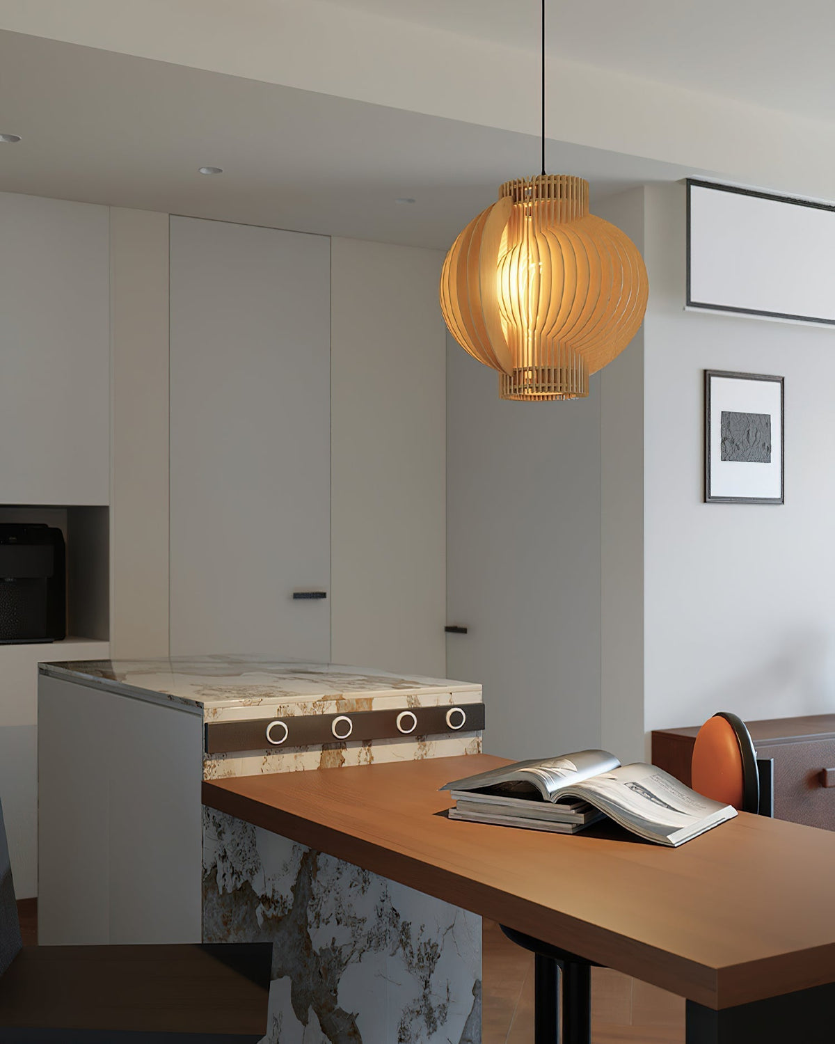 Rinaena Suspension en Bois
