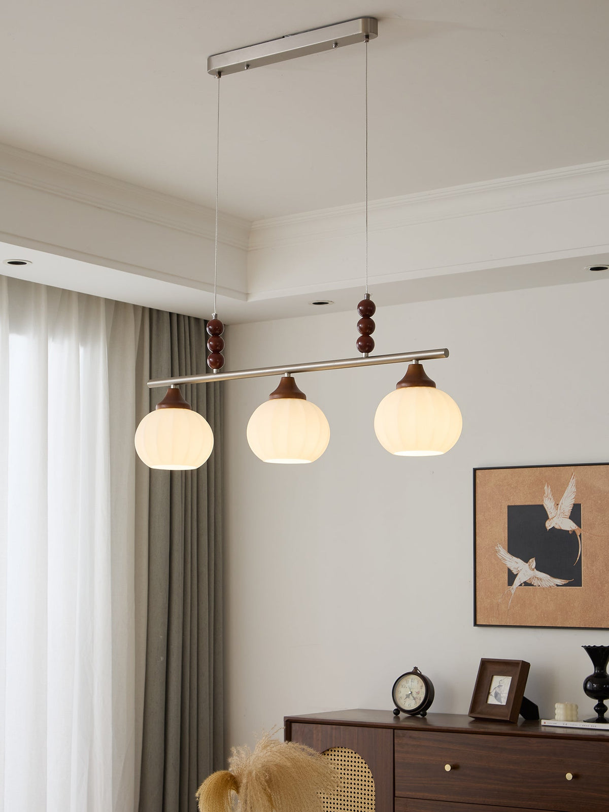 Nyla Suspension en Verre Rétro