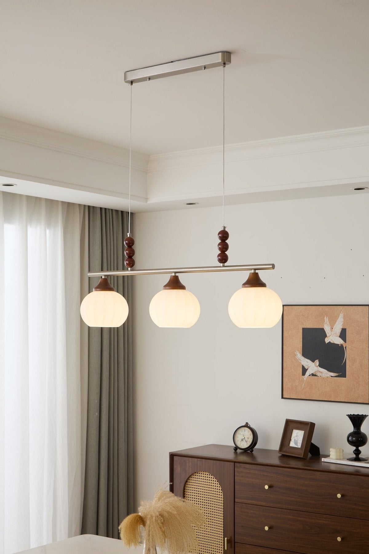 Nyla Suspension en Verre Rétro