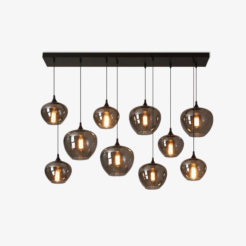 Nerel Suspension en Verre Industrielle Chic-Cielum