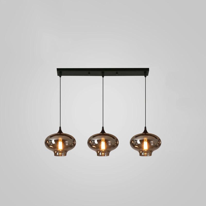 Nerel Suspension en Verre Industrielle Chic-Cielum