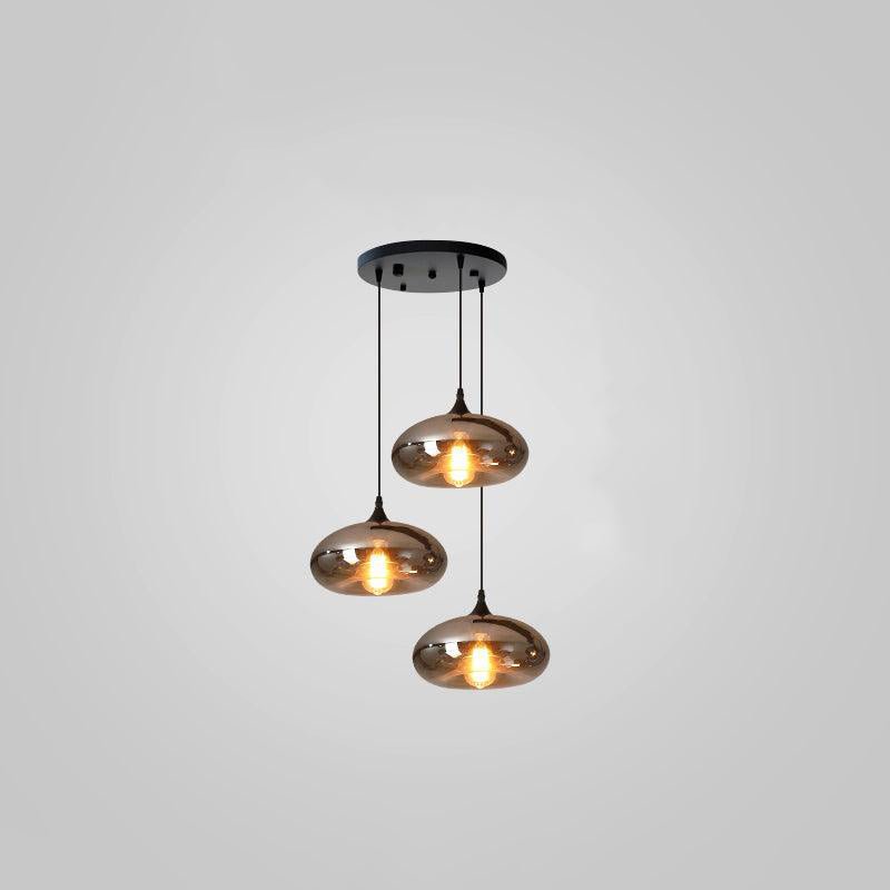 Nerel Suspension en Verre Industrielle Chic-Cielum