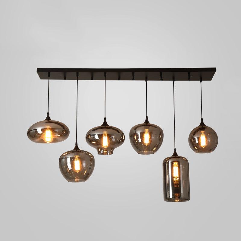 Nerel Suspension en Verre Industrielle Chic-Cielum