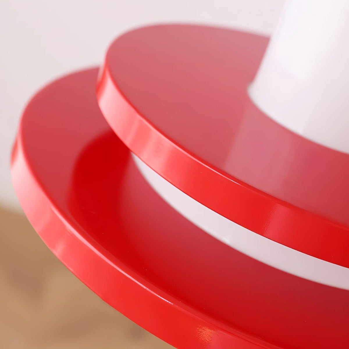 Dominexor Lustra Lampe Suspendue Rouge Blanche-Cielum
