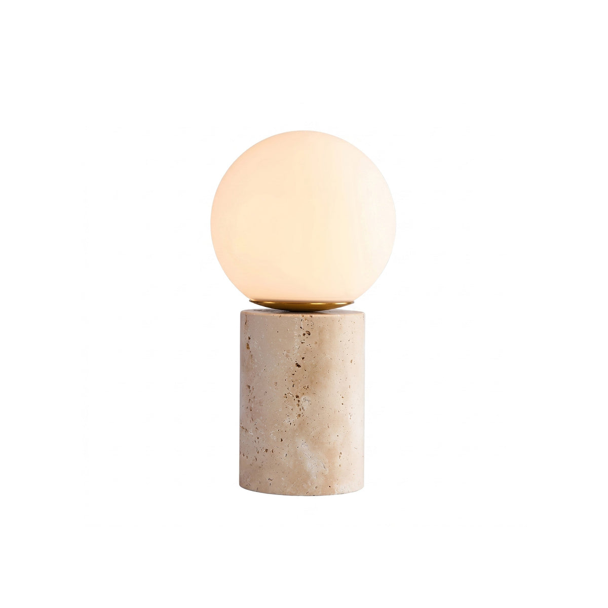 Norinise Lampe de Table en Travertin Et Pierre