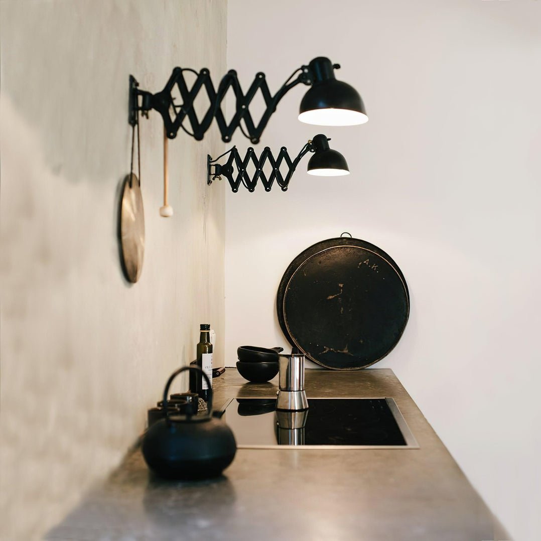Adrevia Lampe Murale Industrielle Vintage Ajustable