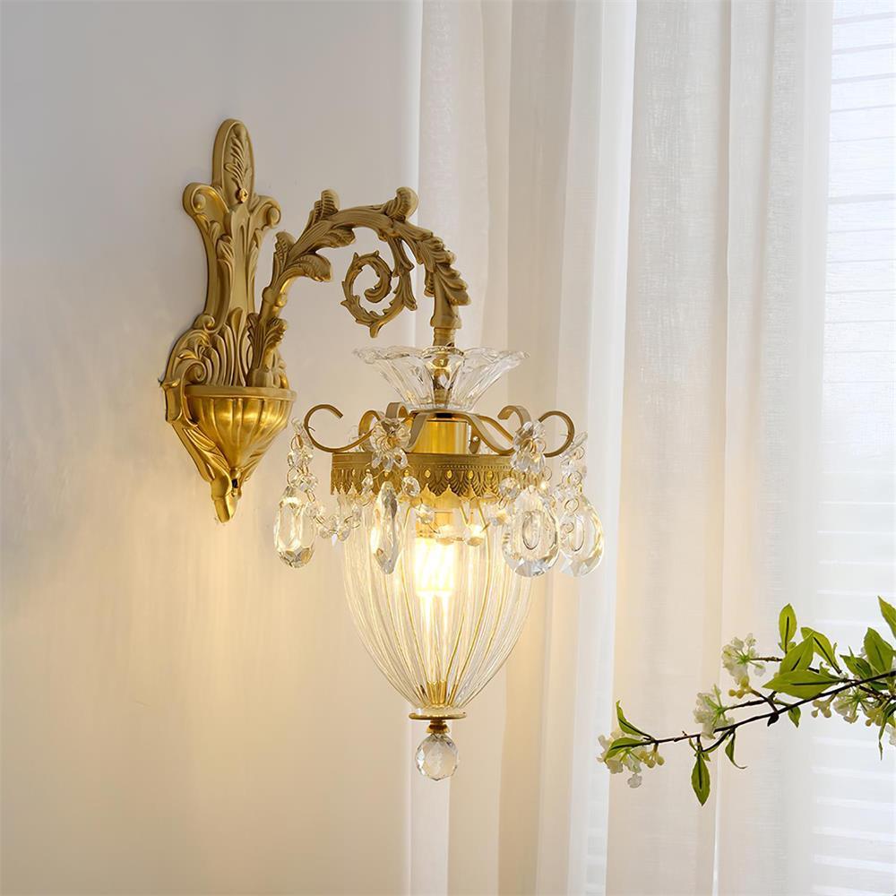 Vireon Wall Lamp Gold Double Sconce Modern-Neutral Decor