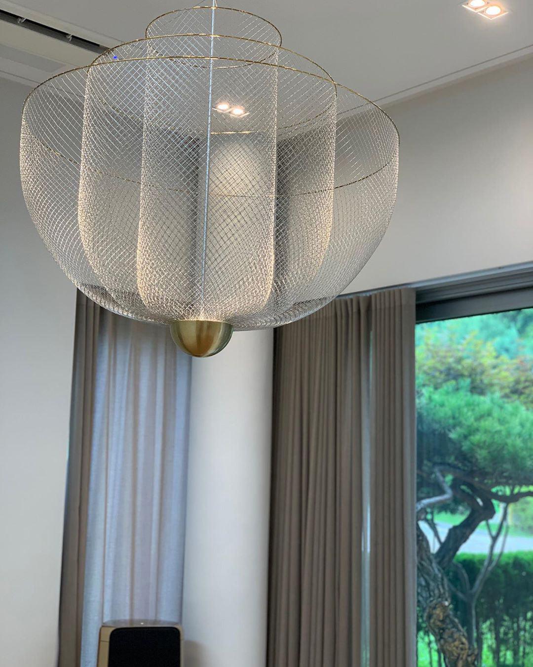 Sostel Lustre Meshmatics Suspendu Radieux-Cielum