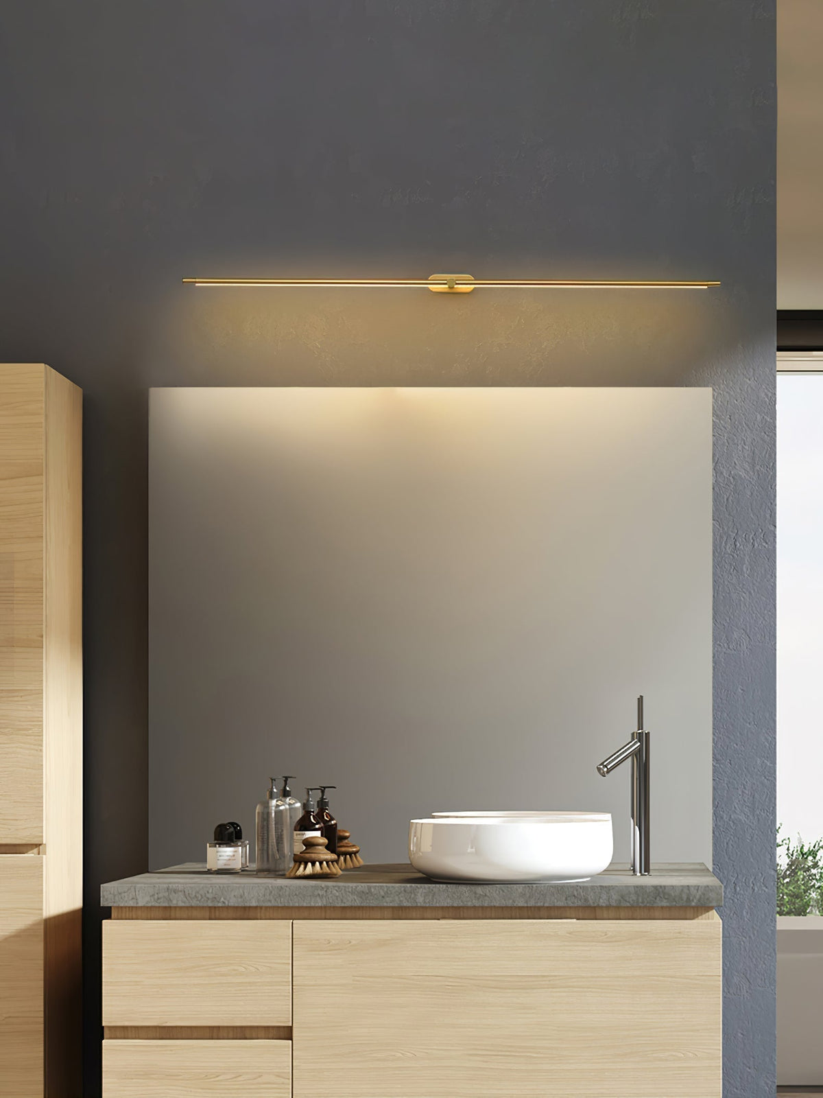 Valem Applique Murale Linéaire Minimaliste Rechargeable-Cielum