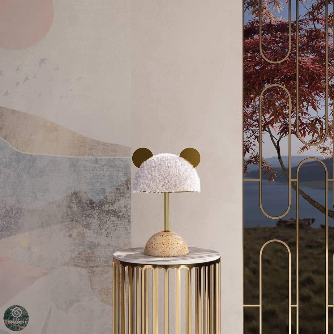 Terienise Lampe de Table Moderne