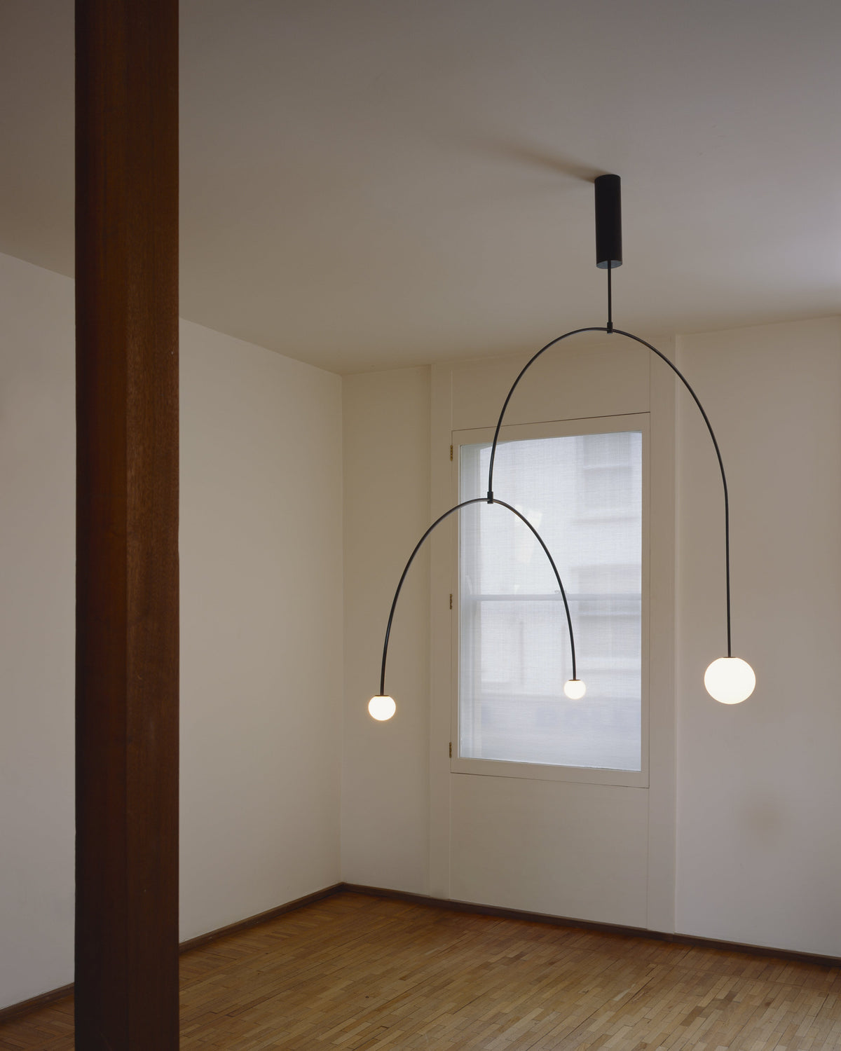 Erixy Lustre Mobile Noir Minimaliste-Cielum
