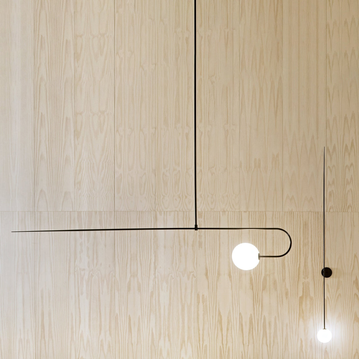 Erixy Lustre Mobile Noir Minimaliste-Cielum