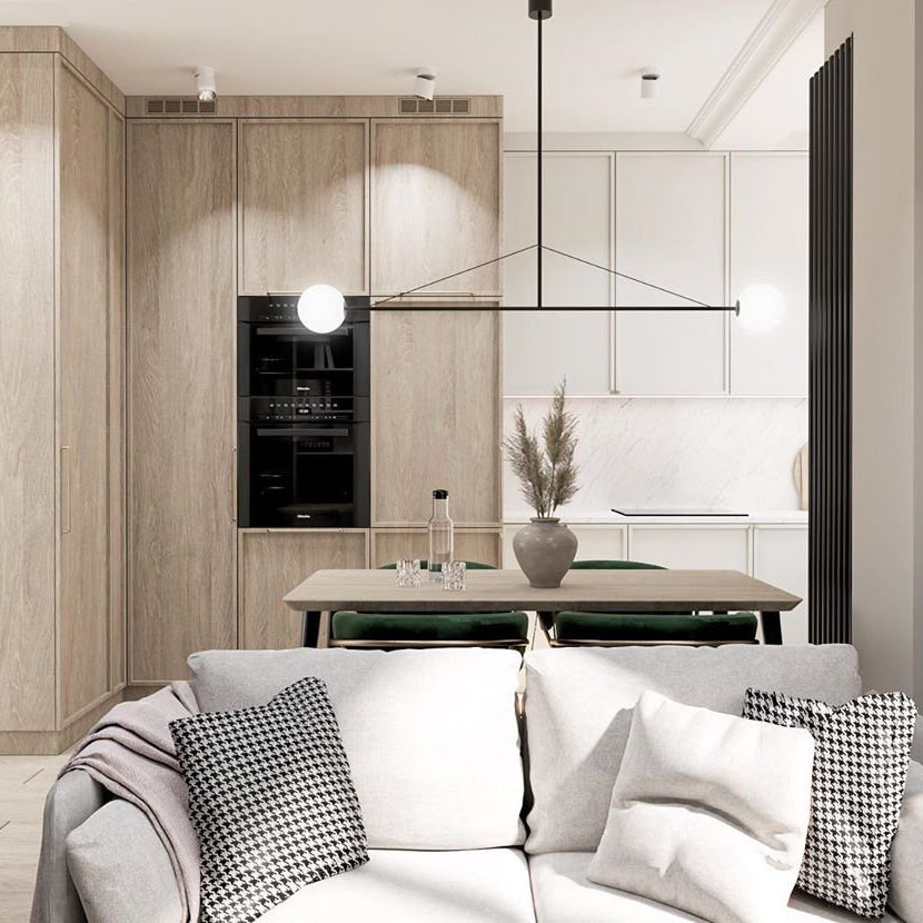 Erixy Lustre Mobile Noir Minimaliste-Cielum