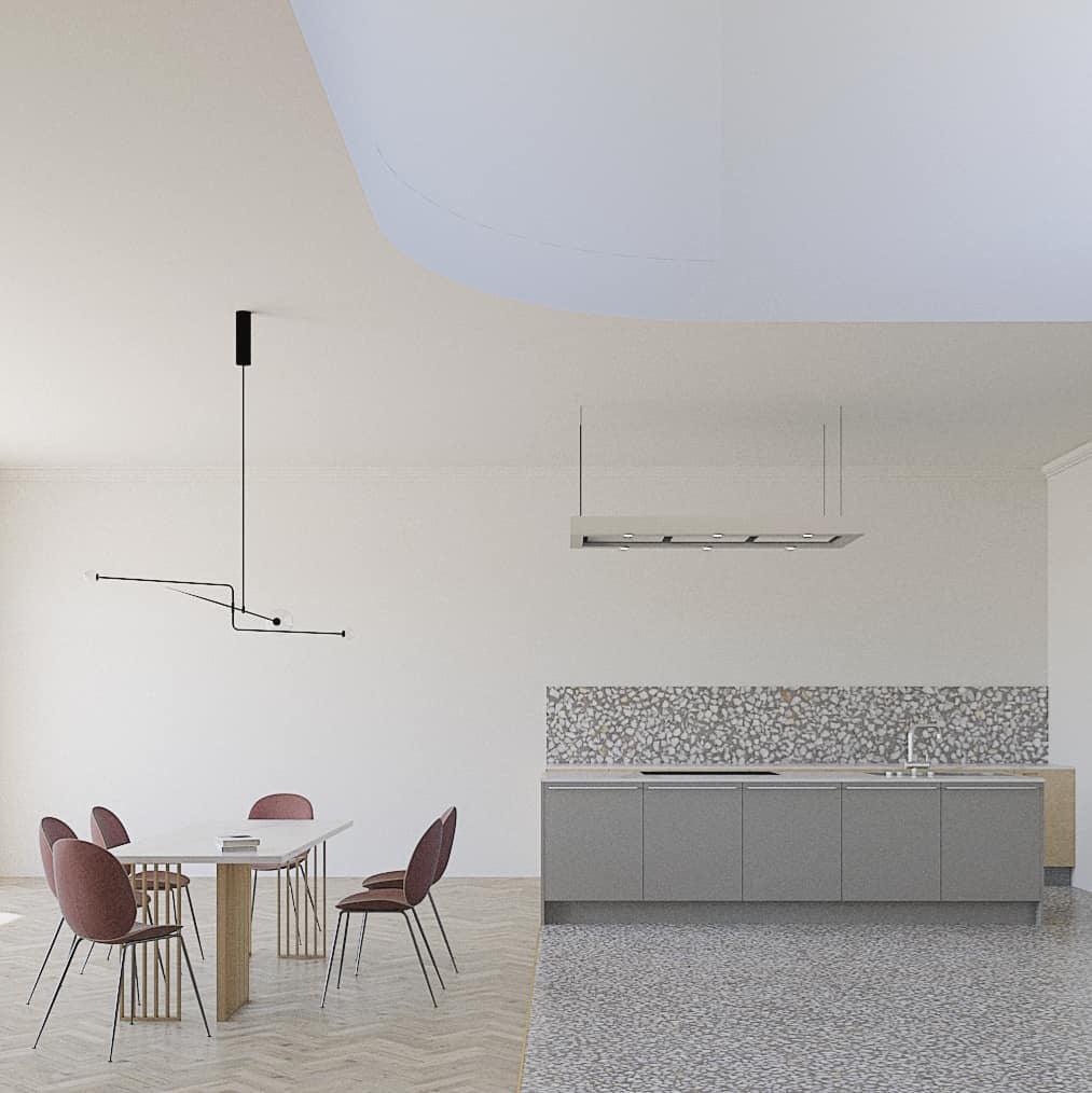 Erixy Lustre Mobile Noir Minimaliste-Cielum