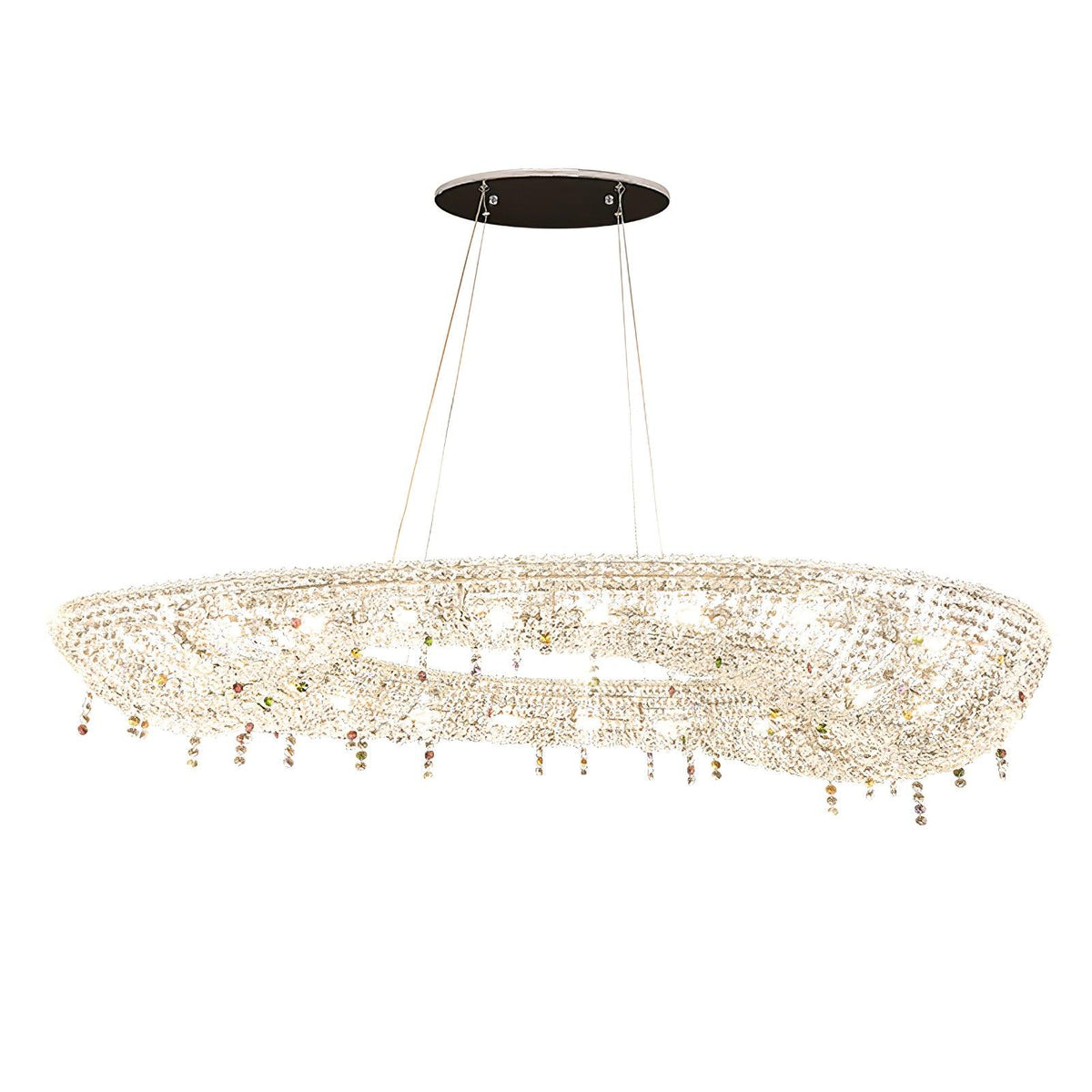 Aeliora Orné Crystal Suspension Lumière