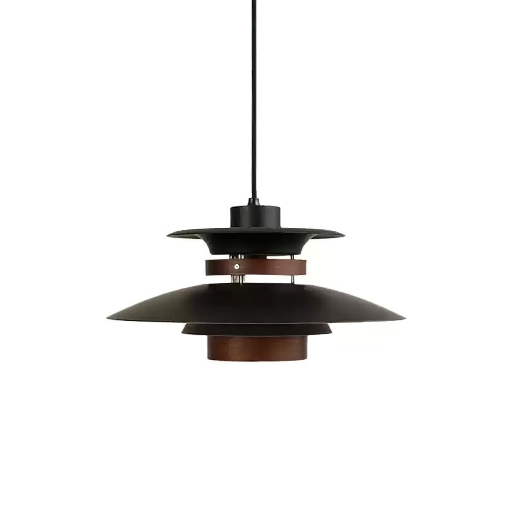 Vazen Suspension Bois Acier-Cielum