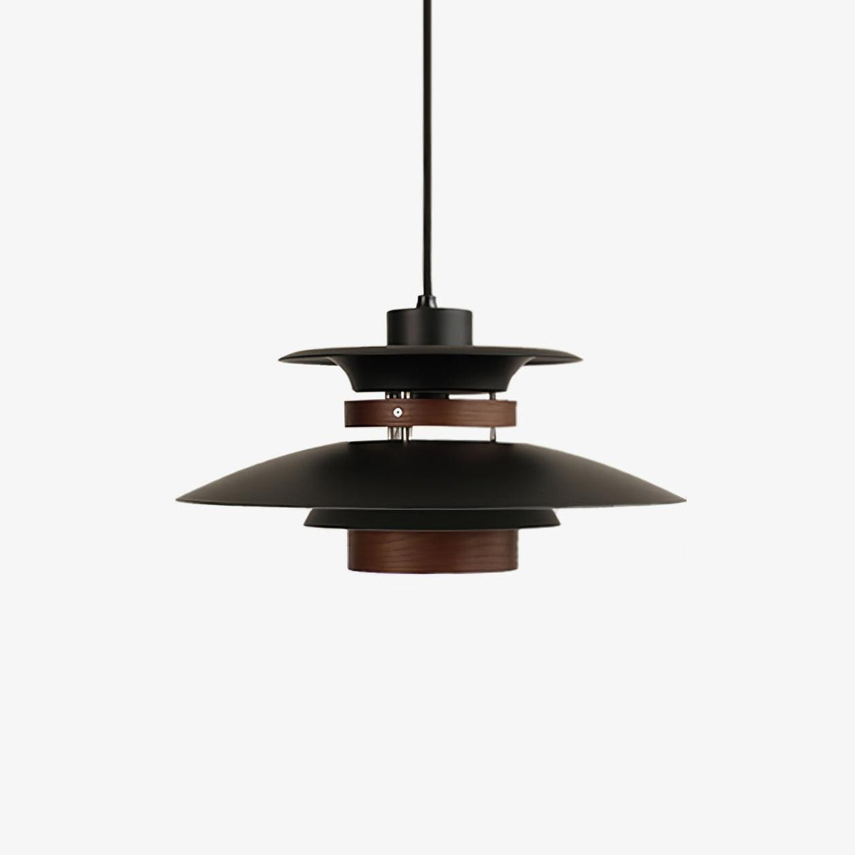 Vazen Suspension Bois Acier-Cielum