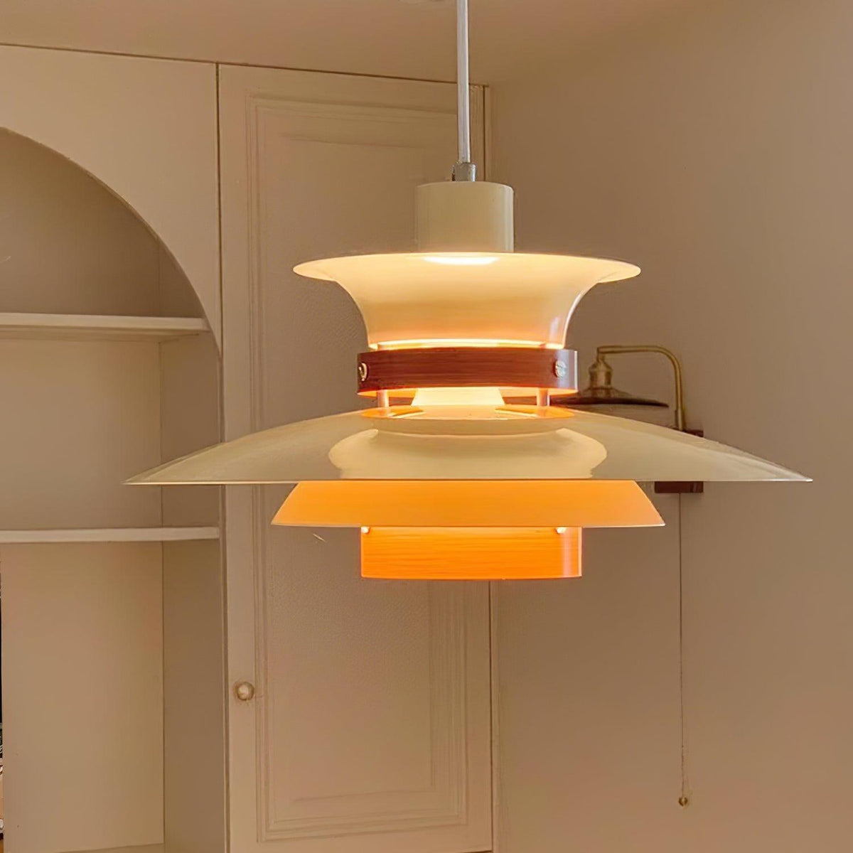 Vazen Suspension Bois Acier-Cielum