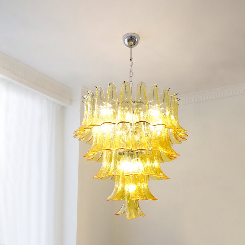 Arixon Lustre Pétales en Verre de Murano Vintage-Cielum