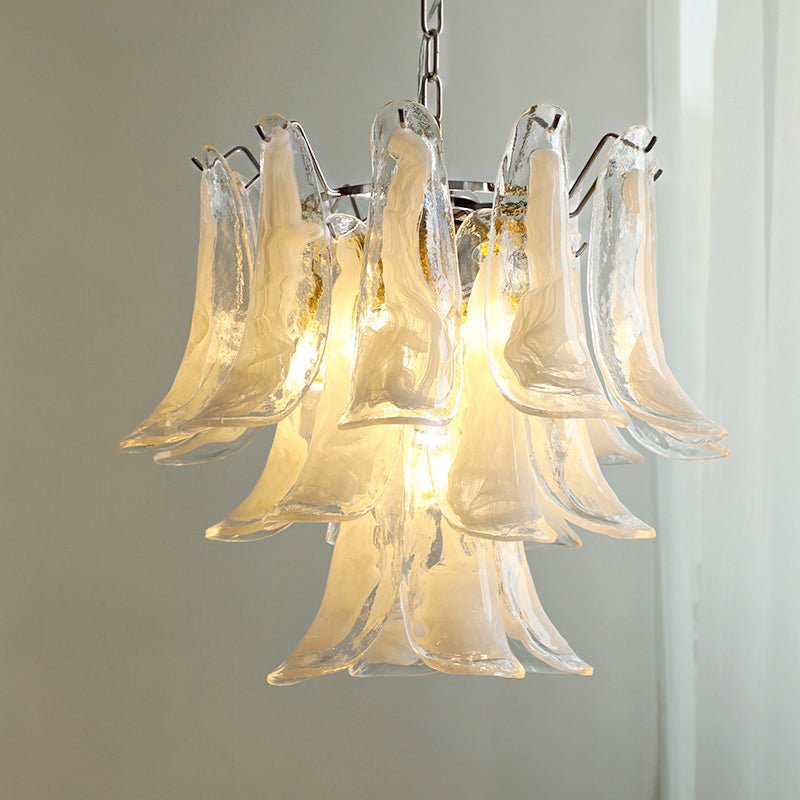 Arixon Lustre Pétales en Verre de Murano Vintage-Cielum