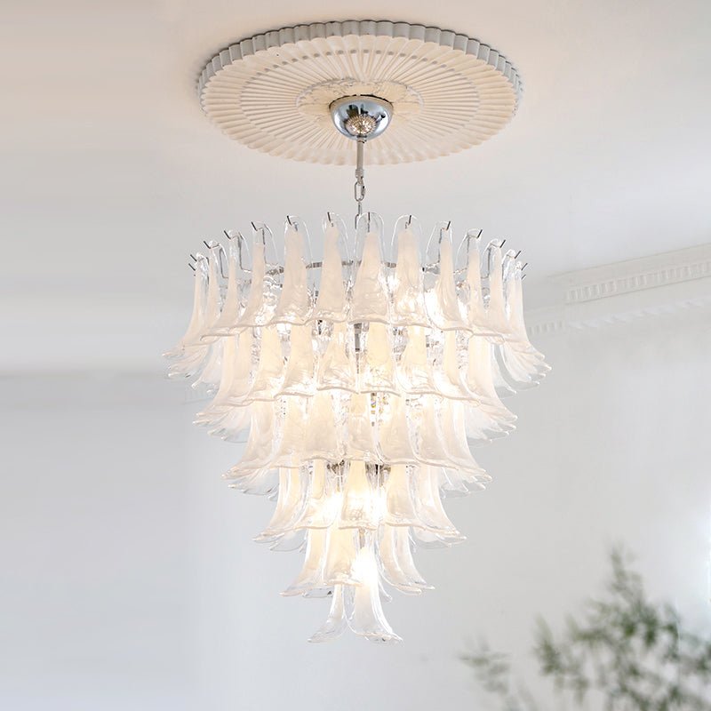 Arixon Lustre Pétales en Verre de Murano Vintage-Cielum