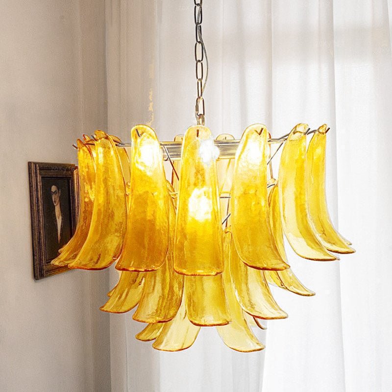 Arixon Lustre Pétales en Verre de Murano Vintage-Cielum