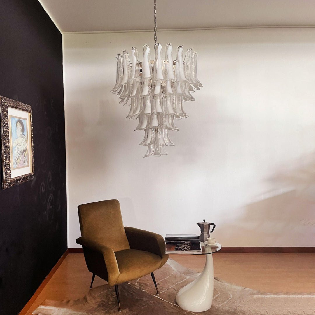 Arixon Lustre Pétales en Verre de Murano Vintage-Cielum