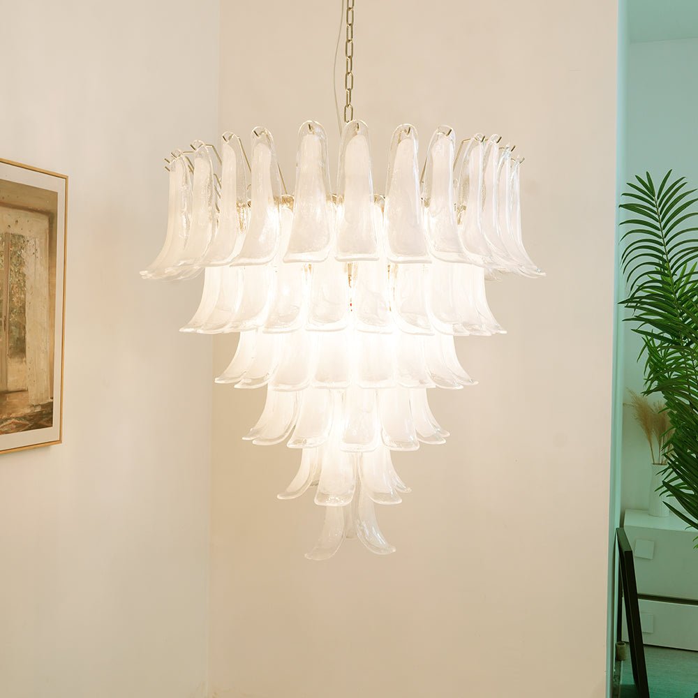 Arixon Lustre Pétales en Verre de Murano Vintage-Cielum