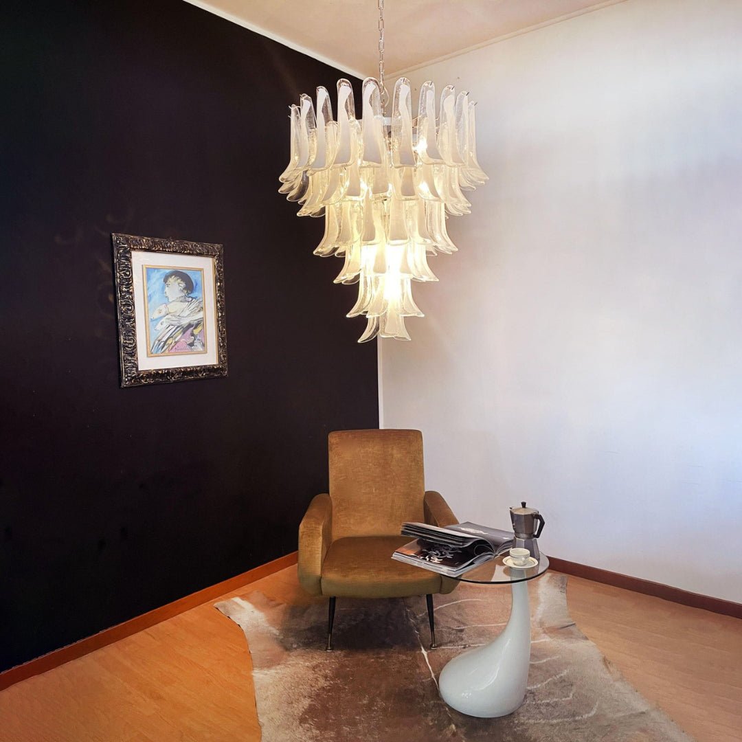 Arixon Lustre Pétales en Verre de Murano Vintage-Cielum